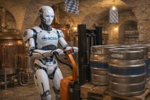 robot operating manual forklift